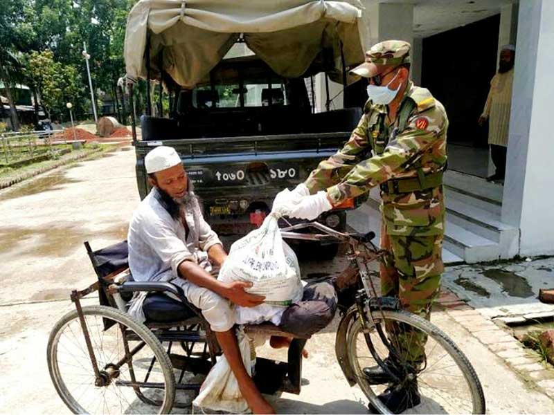 করোনা ভাইরাস ও সেনাবাহিনী