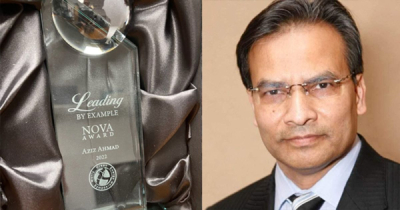 Business Leader Aziz Ahmad receives prestigious WGES NOVA Award