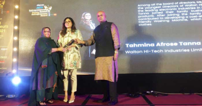 Walton director Tahmina Tanna gets JCI Young Entrepreneur Award