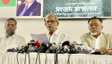 শেখ হাসিনার সঙ্গে কোনো সংলাপ করবে না বিএনপি: ফখরুল