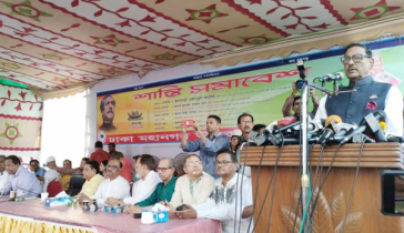 এক দফার নামে শেখ হাসিনাকে হত্যার হুমকি দিচ্ছে বিএনপি: কাদের