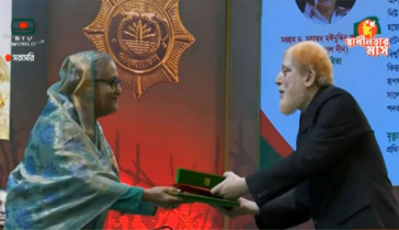 ৯ ব্যক্তি ও ১ প্রতিষ্ঠানকে স্বাধীনতা পদক তুলে দিলেন প্রধানমন্ত্রী