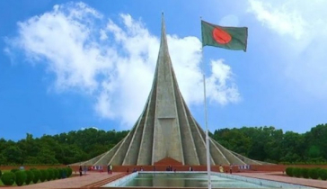 স্বাধীনতা দিবস উদযাপনে প্রস্তুত জাতীয় স্মৃতিসৌধ