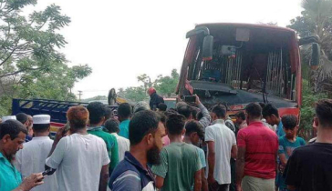 ফরিদপুরে বাস-পিকআপ সংঘর্ষে নিহত বেড়ে ১৩