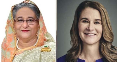 শেখ হাসিনাকে বিল অ্যান্ড মেলিন্ডা গেটস ফাউন্ডেশনের অভিনন্দন