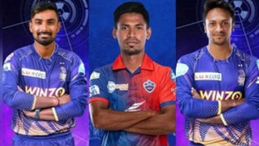 সাকিব লিটন মোস্তাফিজকে ছেড়ে দিল কলকাতা-দিল্লি