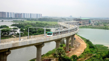 উত্তরা থেকে টঙ্গী মেট্রোরেলের পাঁচ স্টেশন