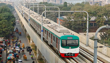 ঘুড়ি আটকে সাময়িক বন্ধ মেট্রোরেল চলাচল