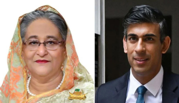 শেখ হাসিনাকে ব্রিটিশ প্রধানমন্ত্রীর চিঠি