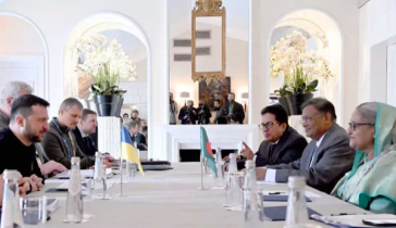 শেখ হাসিনার সঙ্গে জেলেনস্কির বৈঠক