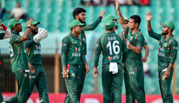 টানা তিন জয়ে সিরিজ নিশ্চিত করল বাংলাদেশ টানা তিন জয়ে সিরিজ নিশ্চিত করল বাংলাদেশ