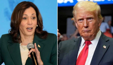 কমলাকে ‘উগ্র বামপন্থি উন্মাদ’ বললেন ট্রাম্প