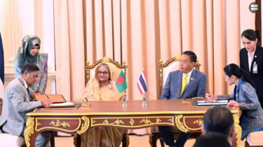 থাইল্যান্ডের সঙ্গে ৫ চুক্তি সই