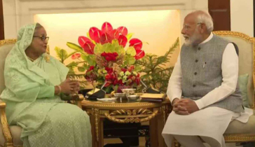 দিল্লিতে শেখ হাসিনা-নরেন্দ্র মোদির বৈঠক