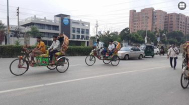 গুলশানে শনিবার থেকে বন্ধ হচ্ছে ব্যাটারি চালিত রিকশা চলাচল