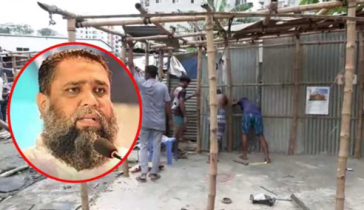 সাদিক অ্যাগ্রো ফার্মে উচ্ছেদ অভিযান চলছে