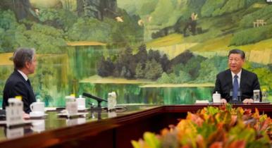 শির সঙ্গে ব্লিংকেনের বৈঠক